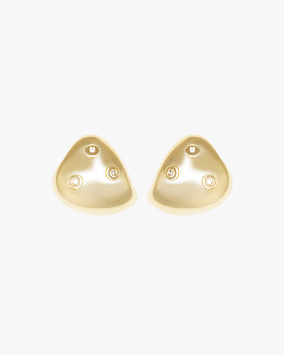 DIAMOND MELTED EARRINGS