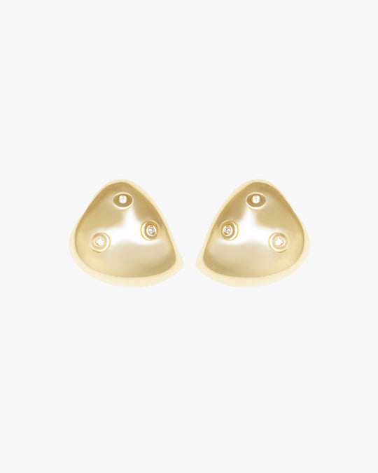 DIAMOND MELTED EARRINGS